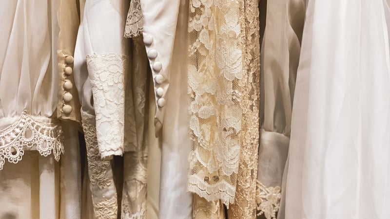 The Cork woman sourced a vintage 1980s gown online for just €300.