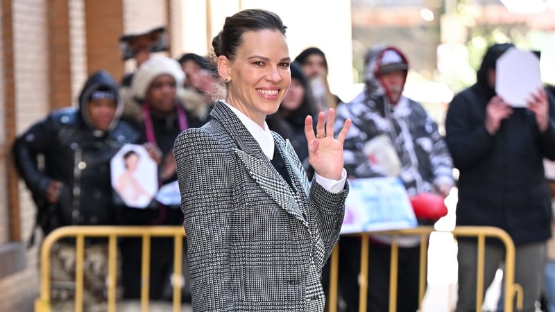 Hilary Swank - "Most people might be like, 'Aren't you worried that you're now 50 and there's not a lot of jobs?' I'm like, 'No, I have more offers now than I've ever had'. It's an exciting time"