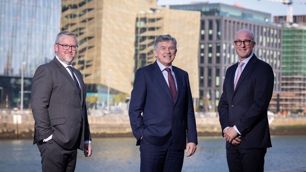 Gary Borland, newly appointed Director and Head of Interpath's Renewable Energy practice in Ireland, Liam Booth, Managing Director and Head of Corporate Finance Advisory, and Stuart Irwin, Managing Director and Head of Interpath's Belfast office.