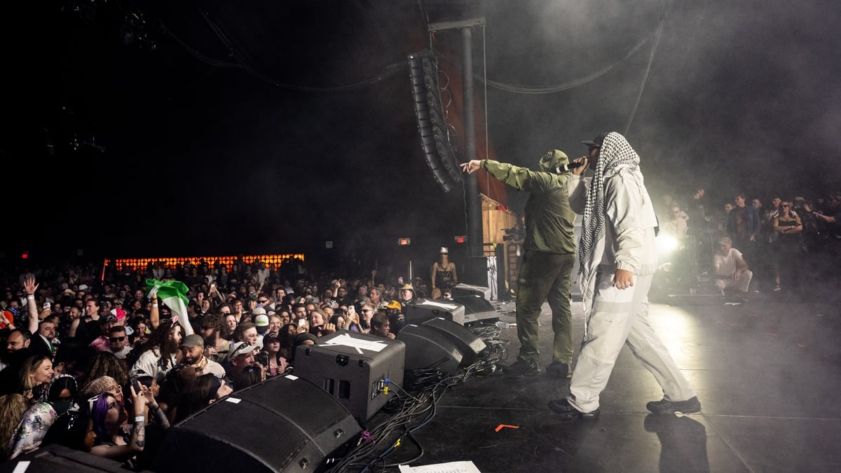 Kneecap manager Daniel Lambart on the band's controversial performance at Coachella