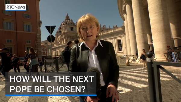 The conclave usually begins between 15 and 20 days after a pope's death