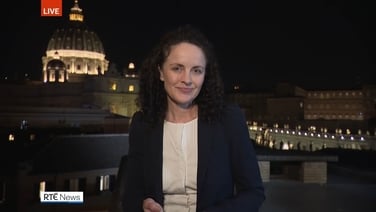 RTÉ's Ailbhe Connelly with the latest from Rome as Pope Francis funeral set for Saturday