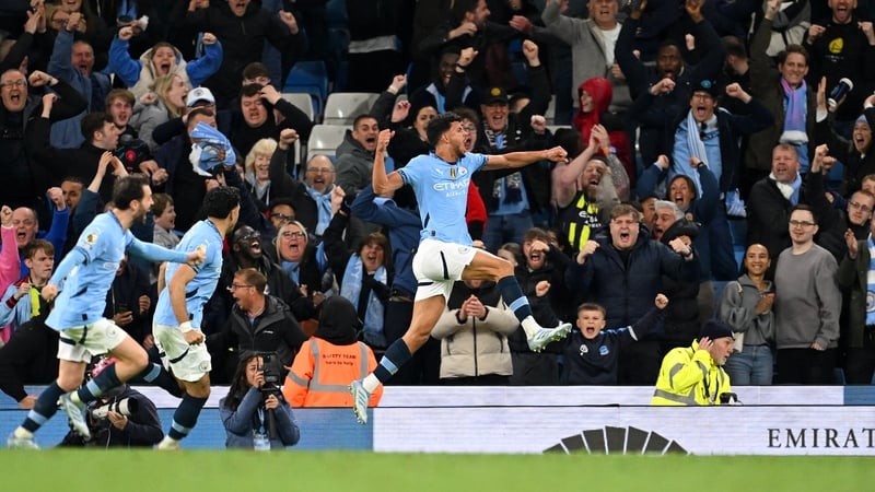 Matheus Nunes' late goal sparked ecstatic scenes at the Emirates