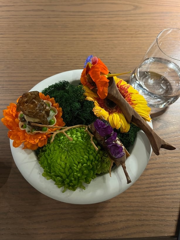 Starter at Makris restaurant in Athens