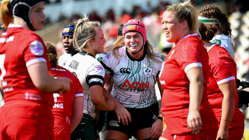 Dorothy Wall scored two tries against Wales on Sunday