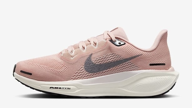 Nike Pegasus 41 PRM Women's Road Running Shoes with Metallic Accents, £129.99