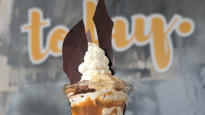 Mags' biscuit banoffee sundae: Today