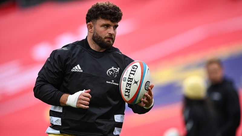 Michael Milne makes his first appearance since joining Munster