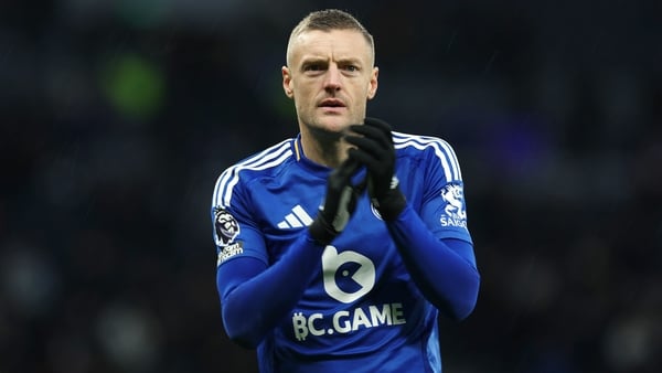 Jamie Vardy will leave Leicester City at the end of the season