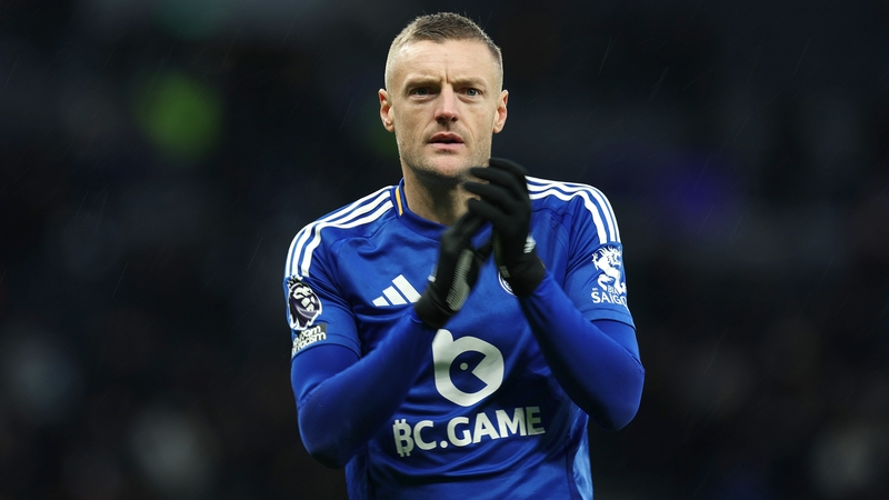 Jamie Vardy will leave Leicester City at the end of the season