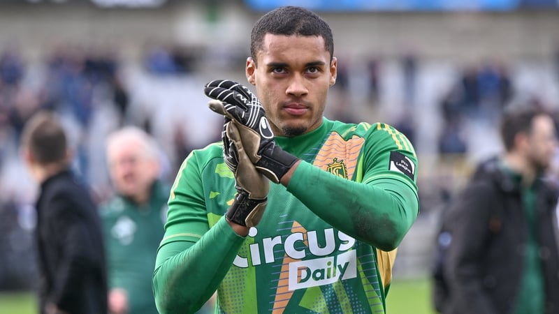 Gavin Bazunu went to Belgium in February