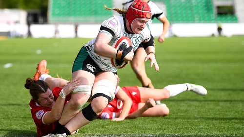 Aoife Wafer scored four tries in the Six Nations