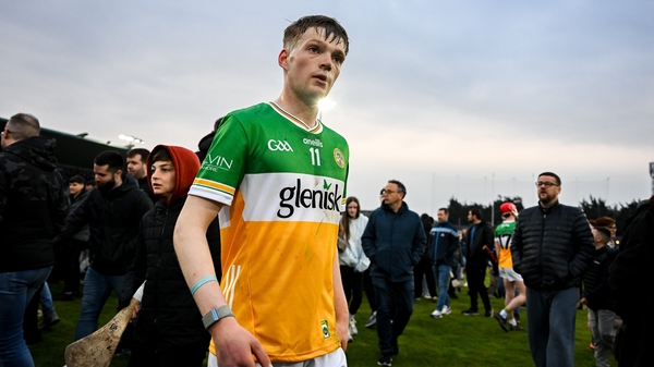 Offaly's Daniel Bourke after the game in Parnell Park