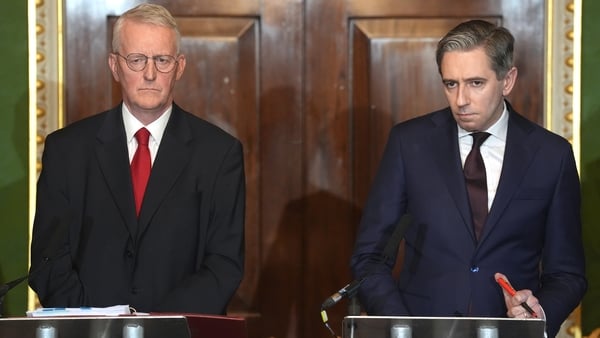 Hilary Benn and Simon Harris took part in the meeting, which focused mostly on legacy issues