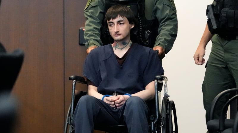 Robert Crimo III pictured during a previous court appearance