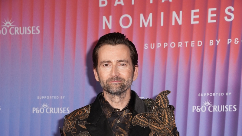 David Tennant at the Bafta nominees party