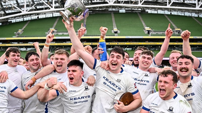 Cork Constitution are defending champions after defeating Terenure in last year's final