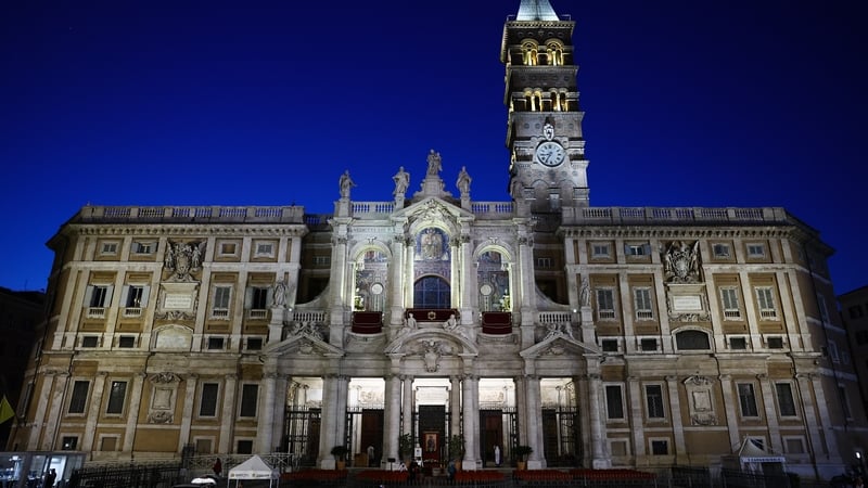 Pope Francis will be buried at the Santa Maria Maggiore basilica
