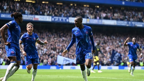 Nicolas Jackson of Chelsea (c) netted after 27 minutes