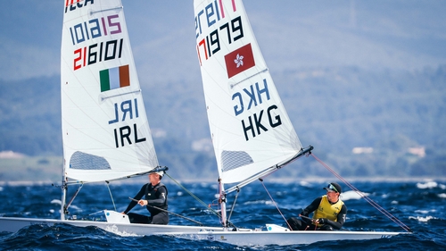 Ewan McMahon finished sixth in the medal race which helped him to a top ten finish overall after five days of racing