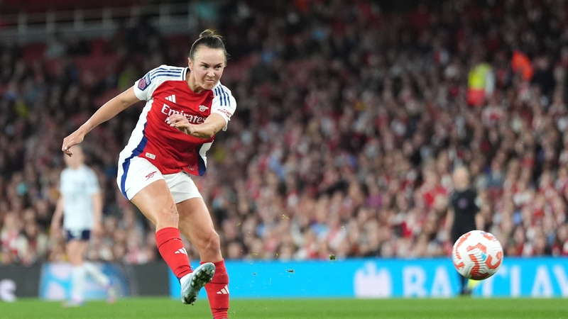 Caitlin Foord was on the mark for Arsenal