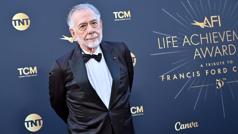 Francis Ford Coppola received lifetime achievement award from the American Film Institute