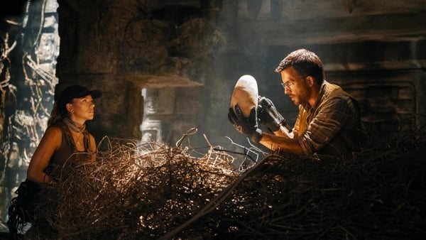 Scarlett Johansson and Jonathan Bailey star as covert operative Zora Bennett and paleontologist Dr Henry Loomis in Jurassic World Rebirth