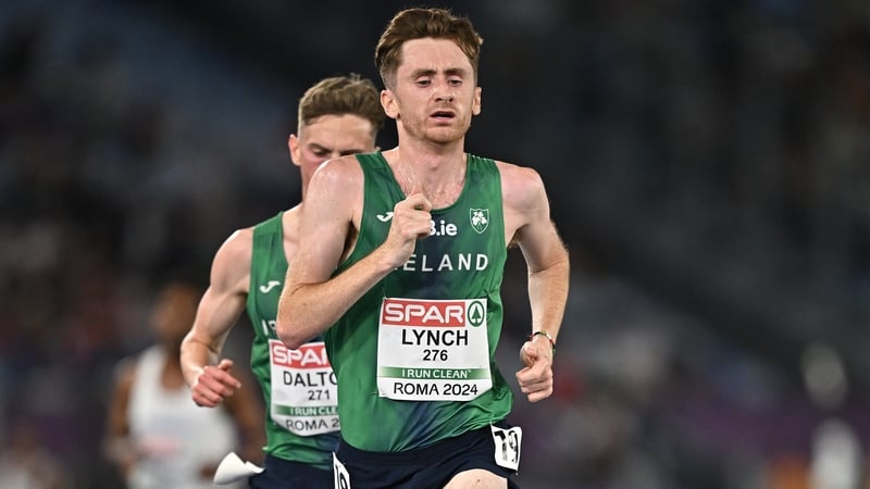 Peter Lynch set a new Irish record