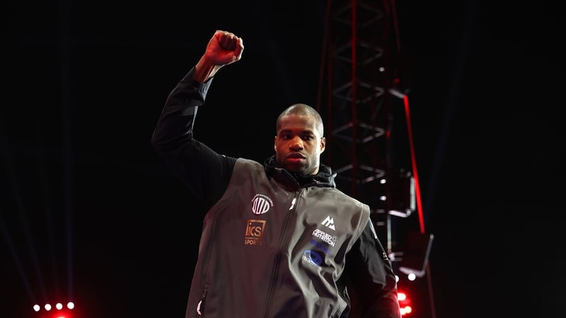 Daniel Dubois was beaten by Oleksandr Usyk in their first fight