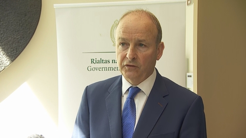 Taoiseach Micheál Martin said the outcomes from the talks deliver on the 'shared commitment to reset relations between the EU and the UK' (file photo)