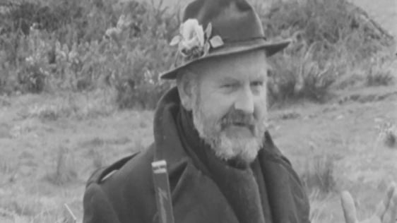 Wandering bard, poet, and musician Francis Kendall Husband, 1975.