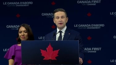 Conservative leader Pierre Poilievre concedes election