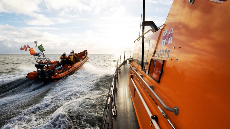 Clifden RNLI Atlantic 85 lifeboat and all-weather Shannon class lifeboat