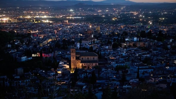 Granada in Spain where the unprecedented power outage is thought to have begun at substation in the city