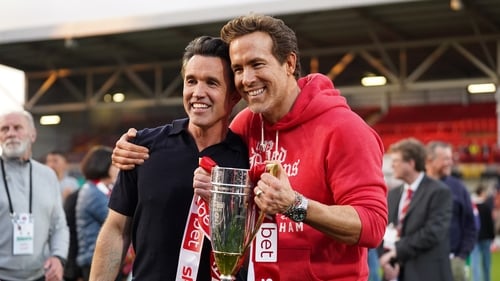 Rob McElhenney and Ryan Reynolds, co-owners of Wrexham AFC