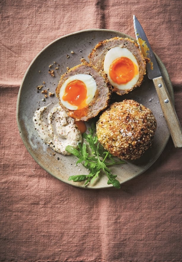 Katie Caldesi's Scotch eggs