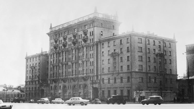 The US Embassy in Moscow circa 1964. Photo: Getty Images