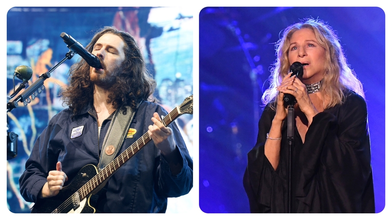 Hozier and Barbra Streisand