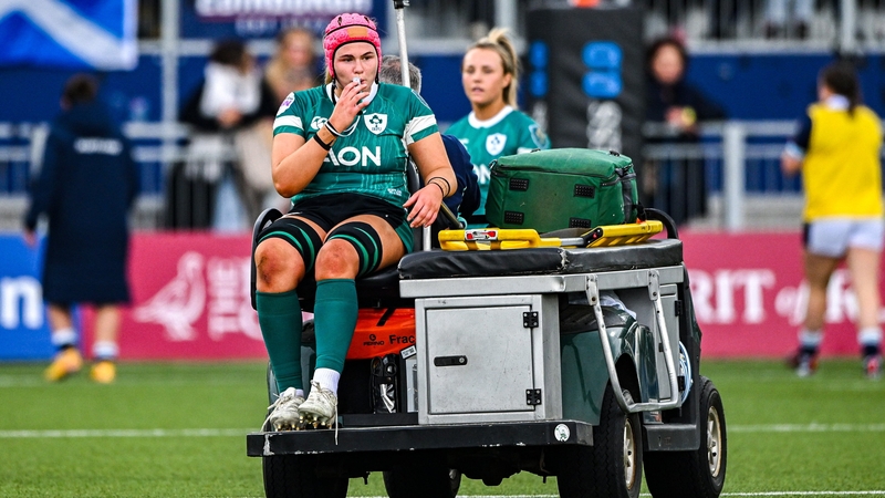 Dorothy Wall suffered a torn achilles against Scotland
