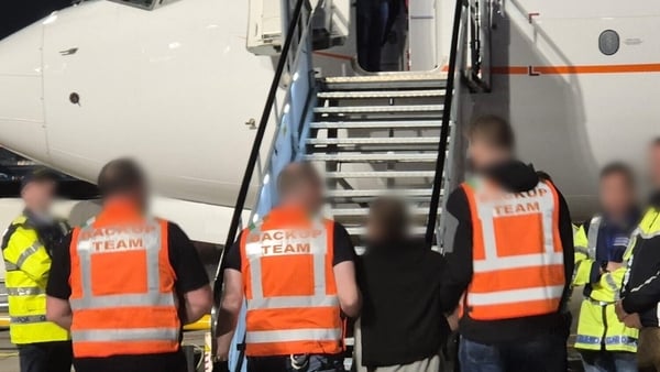 Five children were among those deported to Georgia on a chartered flight from Dublin