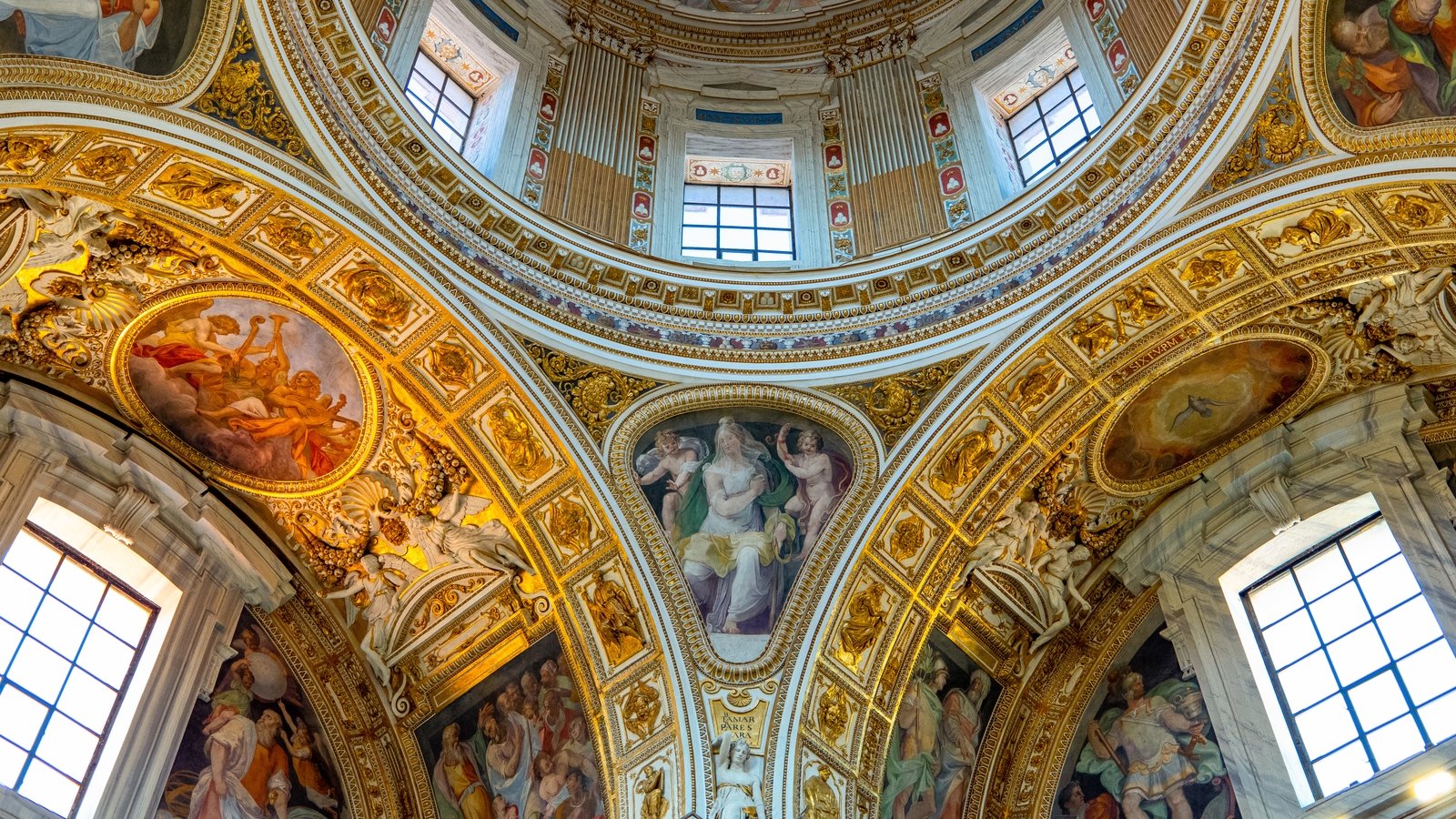 The chapel is a Renaissance jewel adorned with Michelangelo's celebrated frescoes