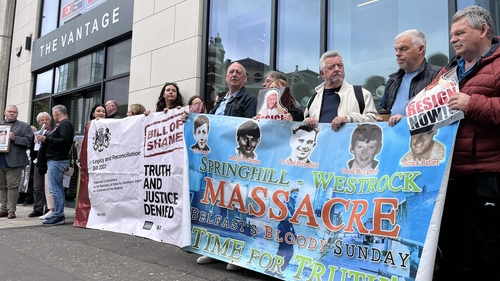 Criminal investigations and inquests into Troubles' murders were guillotined by controversial British legislation to deal with Northern Ireland's past