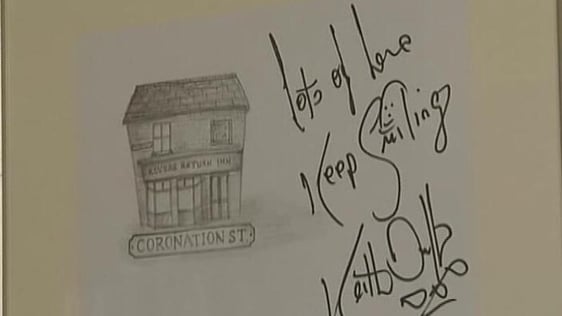 Celebrity doodle by Keith Duffy (2005)