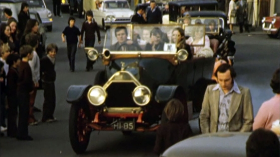 Kilkenny Beer Festival Hostess parade, 1975.