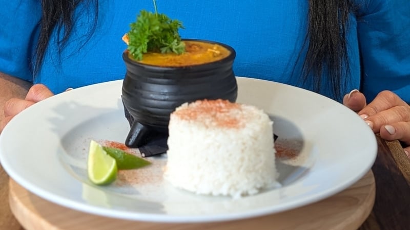 Trisha's creamy blended chicken curry (kid-friendly with hidden veggies): Today