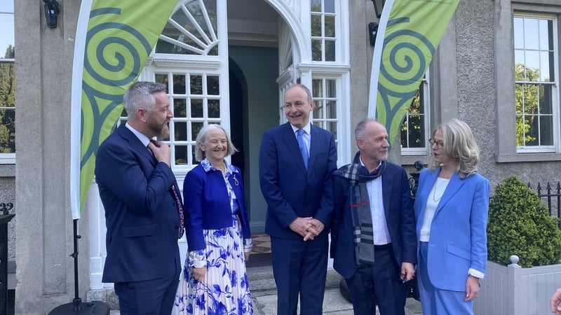 Taoiseach Mícheál Martin attended the Heritage Council's Heritage Horizons conference in Kilmainham