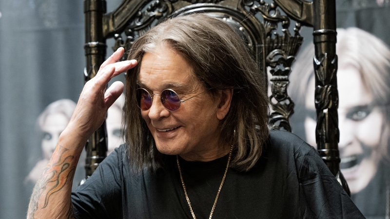 Black Sabbath's Ozzy Osbourne has said he "may be sitting down" for his final performance.