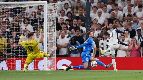 Tottenham take a two-goal advantage into the second leg