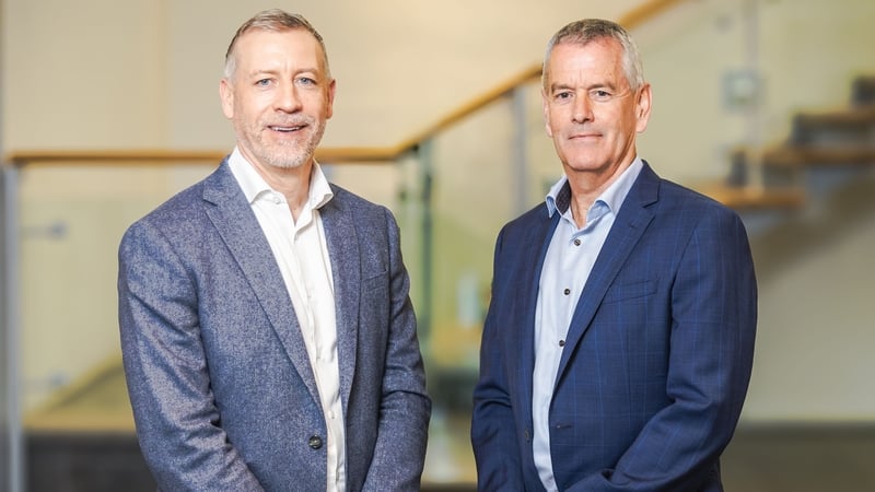 Steven Horn, Managing Director at Europe, of Black & White Engineering, and Simon O'Brien, Managing Director of Homan O'Brien