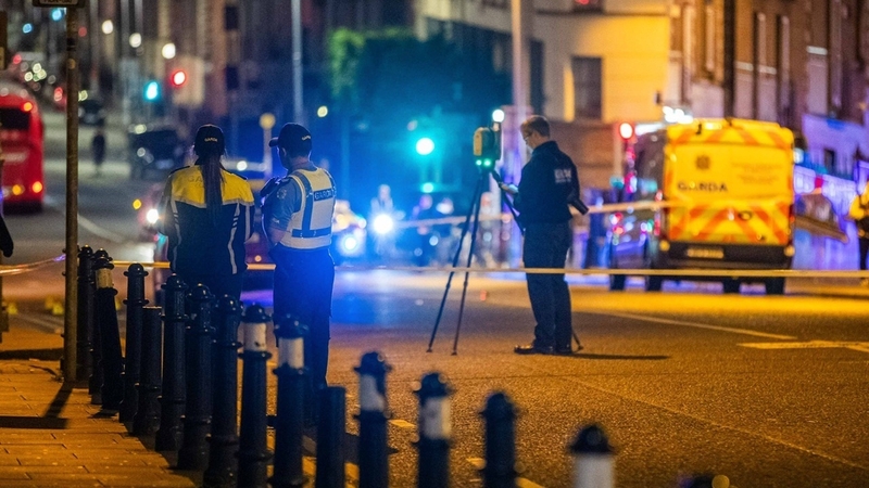 The incident occurred Gardiner Street in Dublin 1 yesterday evening